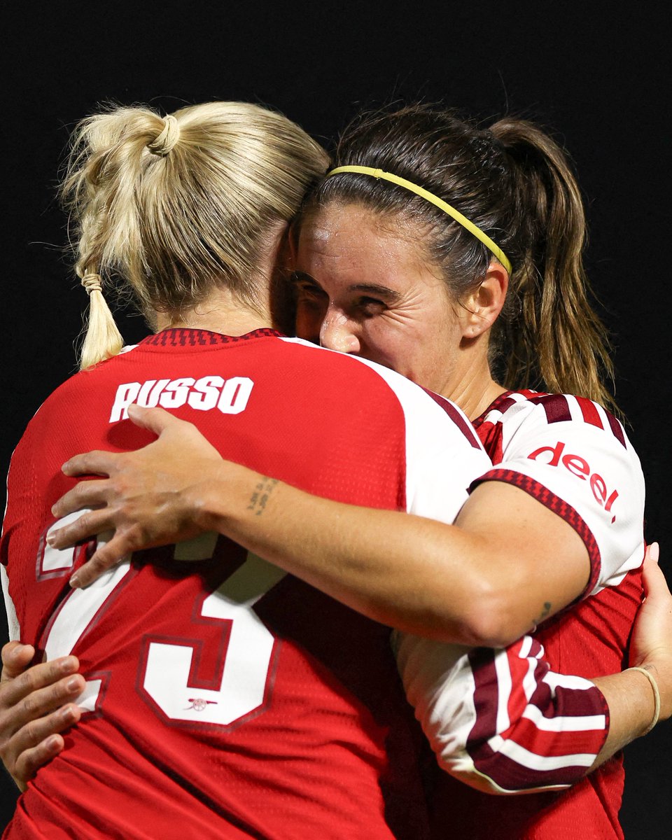brfootball's tweet photo. Arsenal kick off their UWCL campaign with a 1-0 win over HB Køge thanks to Mariona Caldentey's 93rd-minute penalty 🔴 https://t.co/kJMgexa3Z3