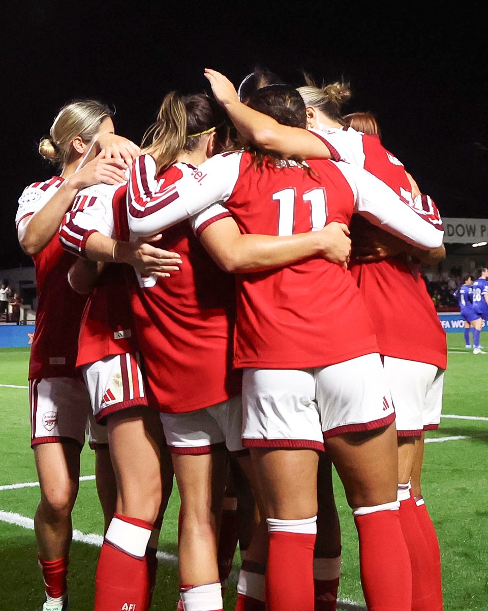 brfootball's tweet photo. Arsenal kick off their UWCL campaign with a 1-0 win over HB Køge thanks to Mariona Caldentey's 93rd-minute penalty 🔴 https://t.co/kJMgexa3Z3