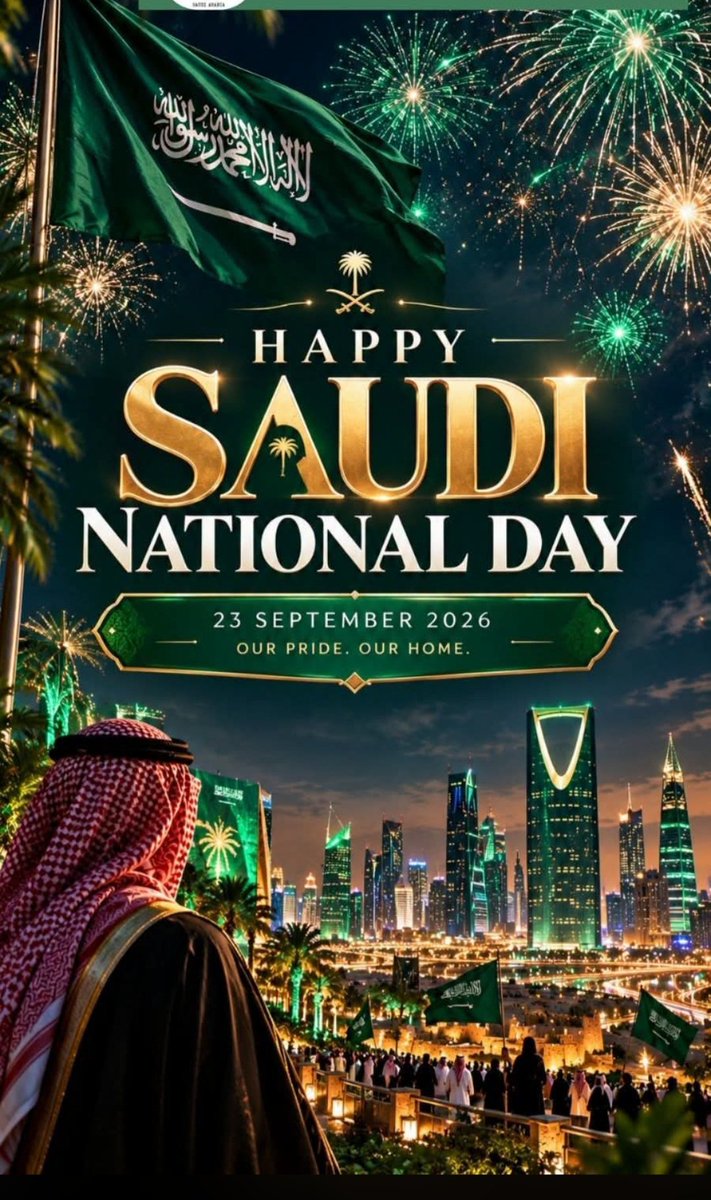 SheikhA1316102's tweet photo. Happy 96th Saudi National Day! 🇸🇦

A day to celebrate the land, culture, people, and spirit of Saudi Arabia. 💚

#SaudiNationalDay #SaudiNationalDay96 #SaudiArabia #KSA https://t.co/omBLCfiXSp