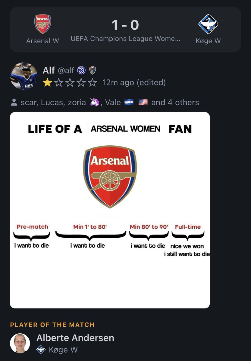 bookdfootball's tweet photo. A difficult game for Arsenal as HB Køge held them level until the 93rd minute!

Mariano Caldentey slots away the penalty to give Arsenal all 3 points! https://t.co/hk9lsfA15D