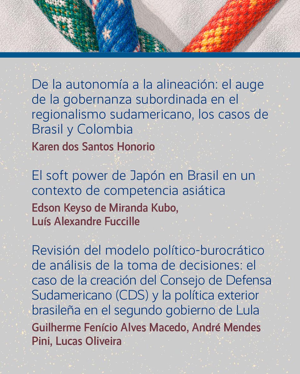 RevistasUAndes's tweet photo. 🚨 ¡Ya está disponible el número 127 de Colombia Internacional!
📖 Lee y comparte en acceso abierto: 
https://t.co/IyuQ2ZVhIF

#CienciaPolítica #AccesoAbierto
@facisouniandes 
@CPolUniandes https://t.co/Btxop7RQbq