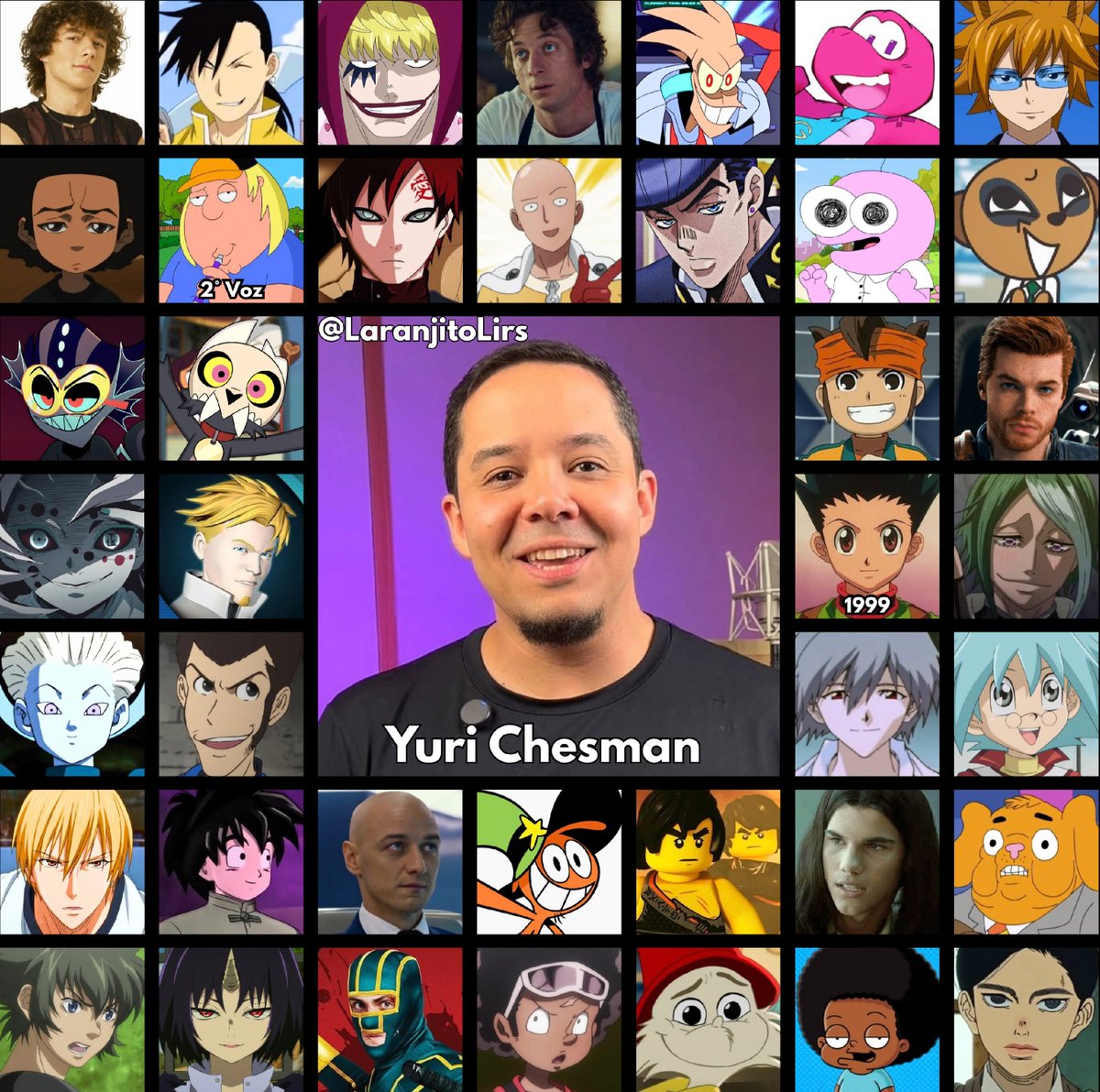 Guilirac's tweet photo. O Goat Dublador Yuri Chesman https://t.co/95MppSsp6C