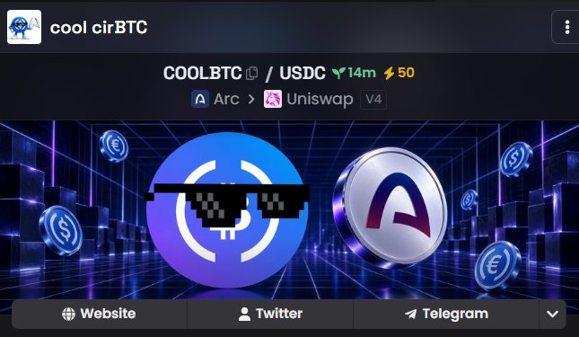 coolcirBTC's tweet photo. ⬆️ Dexscreener Updated

https://t.co/vBDcx2Ko64 https://t.co/osbu6Jngqr