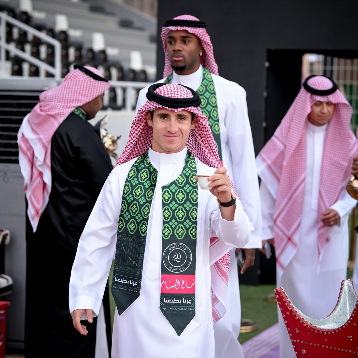 AlShababSaudiFC's tweet photo. ليوثنا في يوم الوطن 🇸🇦🤍

#اليوم_الوطني_السعودي | #عزنا_بطبعنا https://t.co/InVSLNacPx