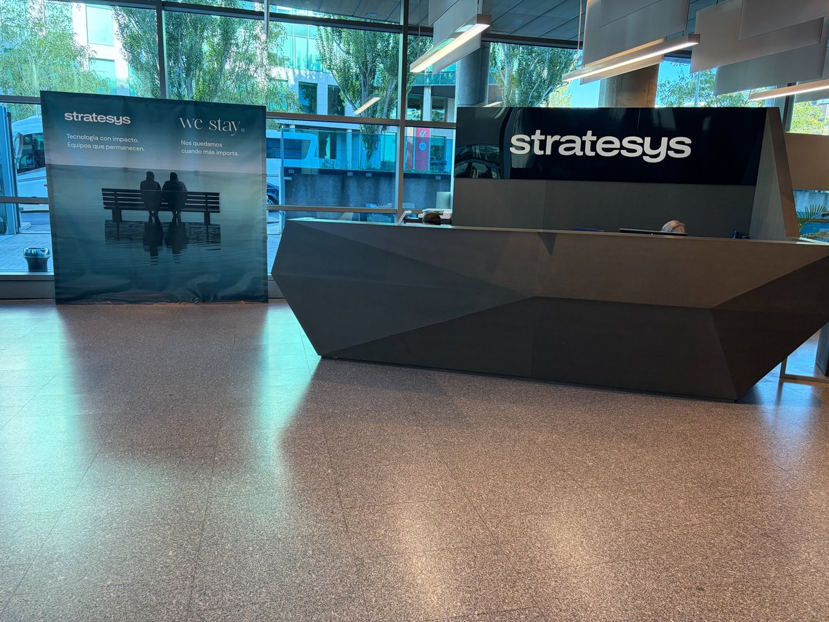 stratesys's tweet photo. ¡Preparados para generar impacto! Mañana estamos de estreno en la sede corporativa de @stratesys. Todo preparado para nuestra 'premier'. Inauguramos nueva etapa #WeStay: más humanos en la forma de acompañar, más tecnológicos en la forma de resolver, más cercanos al negocio. https://t.co/4lfqu7SXTG