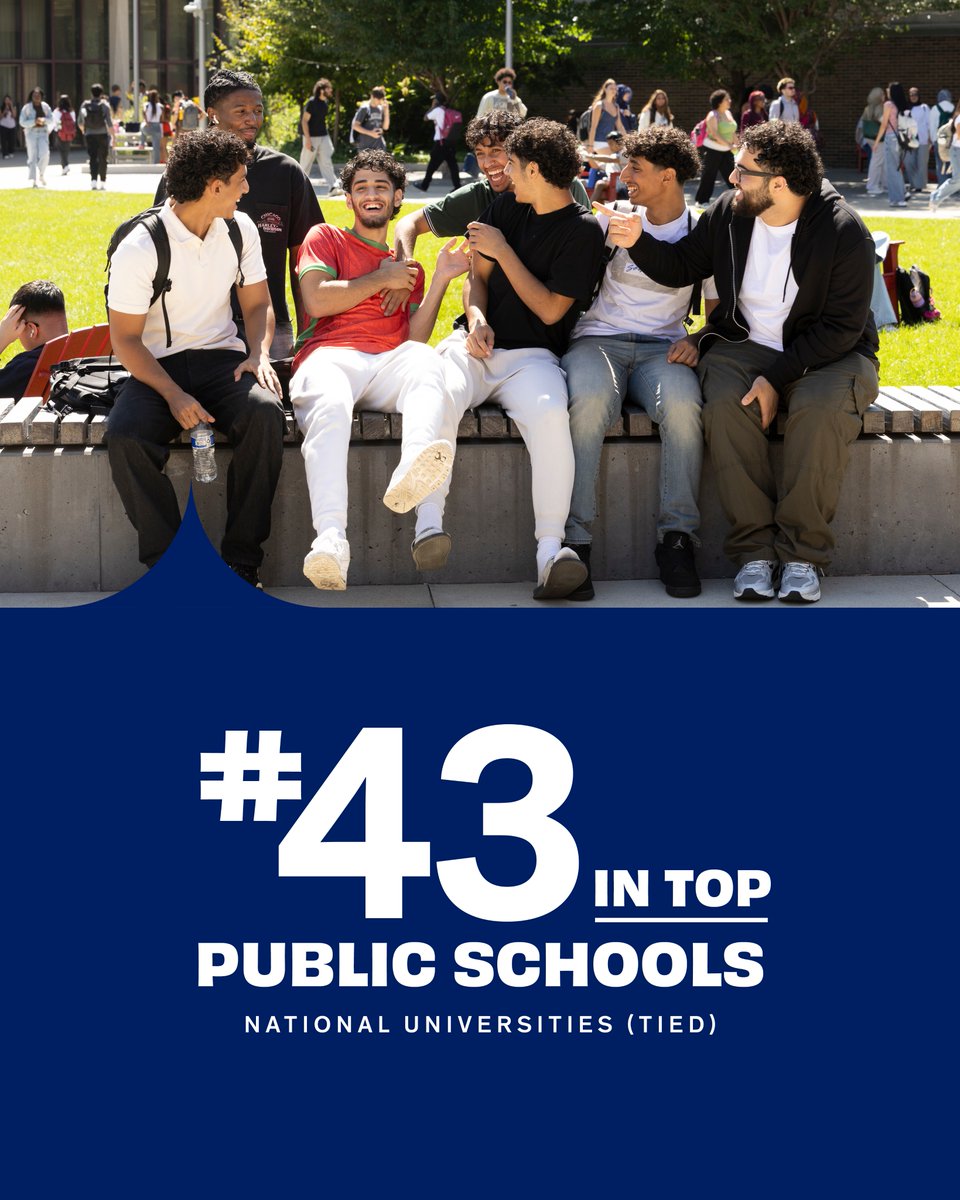 thisisUIC's tweet photo. UIC is among the nation’s top public universities and a leading institution for social mobility, according to 2027 @usnews Best Colleges!

#1 in Illinois for social mobility
#43 public university in the nation
#9 Bachelor of science in nursing

Learn more: https://t.co/QIWLrC3GgI https://t.co/LqdDNN1KjY