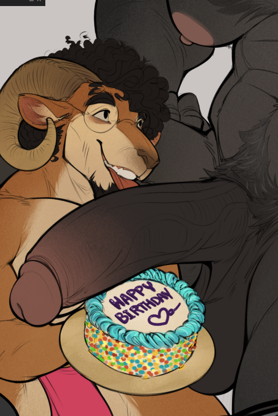 MarlonCores's tweet photo. Não sei se vou terminar isso a tempo, MAS quero postar aqui para a gente poder dividir esse bolo Hoje. hoje eu concretizo mais de 10 anos desenhando para a furry fandom, obrigado a todos que apoiaram o meu trabalho. https://t.co/Pn9UQVU3vT