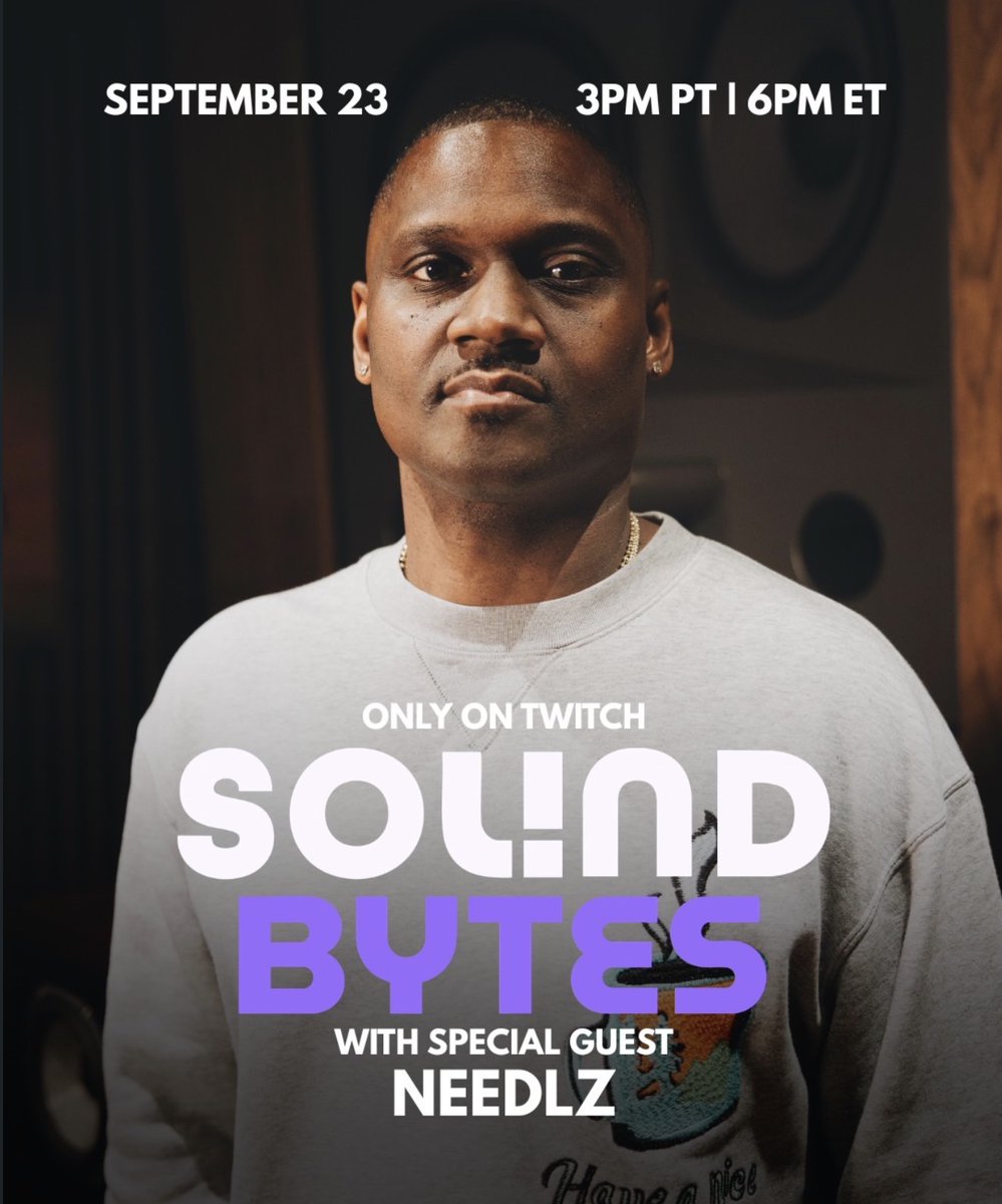 UMPG's tweet photo. The next episode of
@umusic_live’s #Songtember airs TOMORROW at 3PM PT / 6PM ET with special guest NEEDLZ on https://t.co/xaOCqVo8mj! https://t.co/pWdJgYUOcY