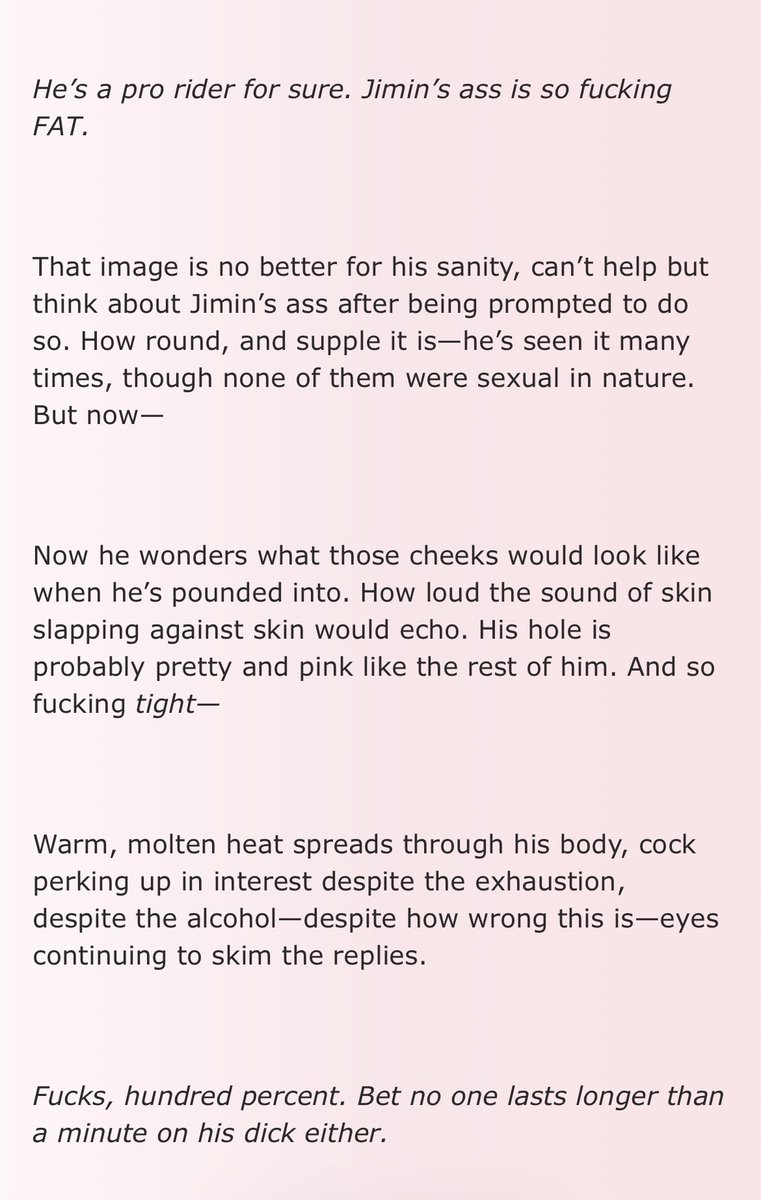 jk_luvclub's tweet photo. this fic is so good so far bro

https://t.co/B1HOyF61qF https://t.co/DEp1rersZ6