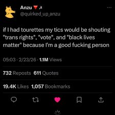 KoochieKyle's tweet photo. “if I had autism my special interest would be not being the Icky and Inconvenient type of Disabled because I’m a good fucking person” https://t.co/G5E5UDoGVW