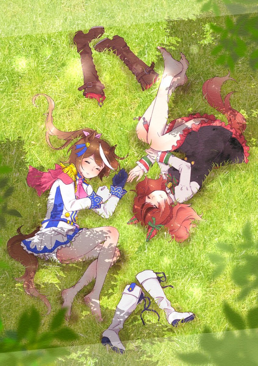 Daily_Natie_'s tweet photo. Nice Nature and Tokai Teio! 🤎🐎

(Credits to the original artist) https://t.co/aP9VtwJNhP
