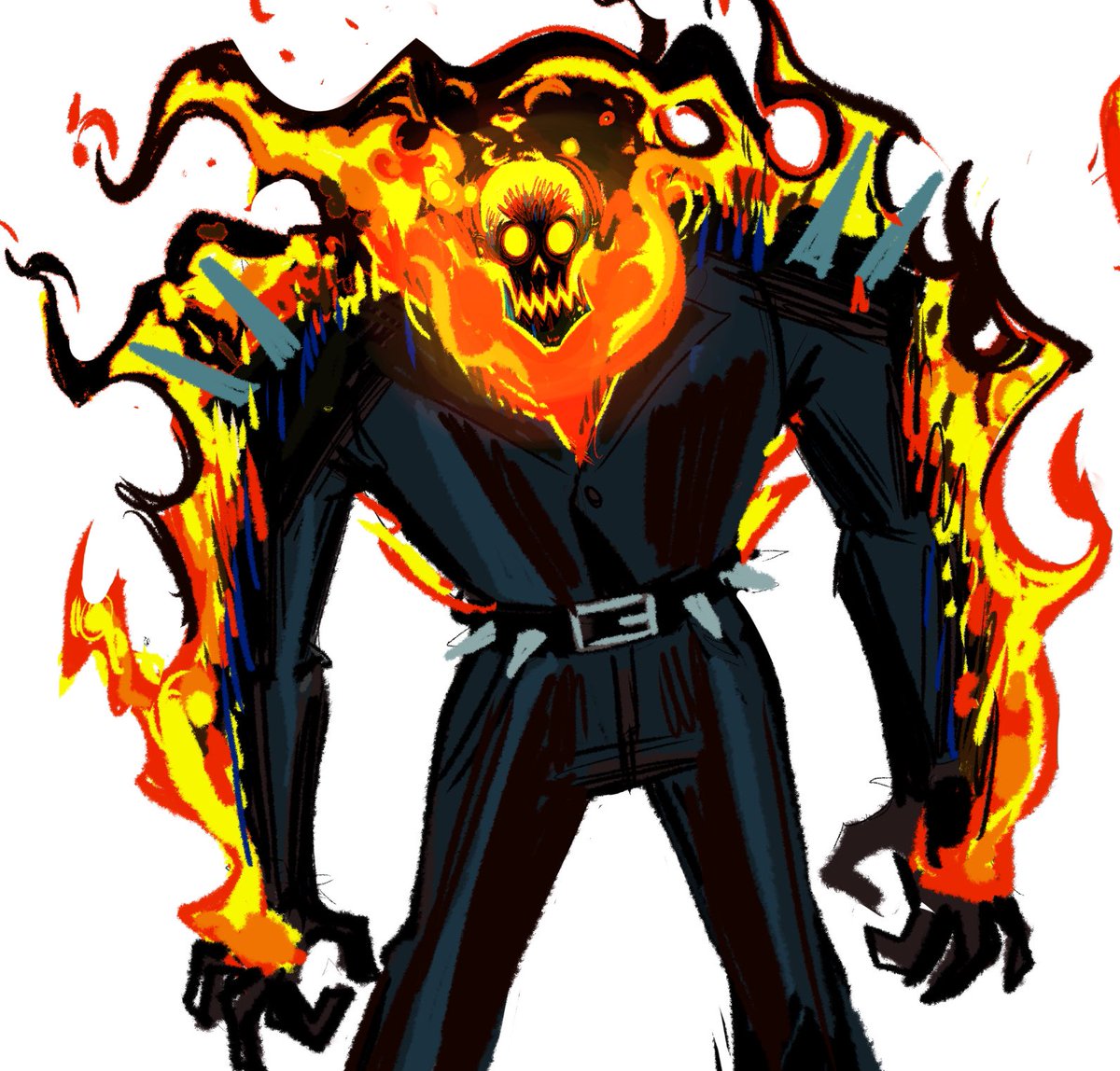 Jojomama38's tweet photo. Ghost rider scraps https://t.co/klNzL8wwcv