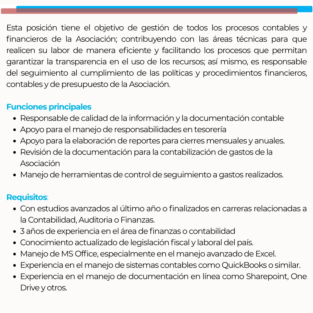 asociacionpasmo's tweet photo. ¡ATENCIÓN PANAMÁ!
Asociación PASMO abre la convocatoria para Especialista de Finanzas. Consulta las bases ¡Y aplica! https://t.co/sDK19NBTFe