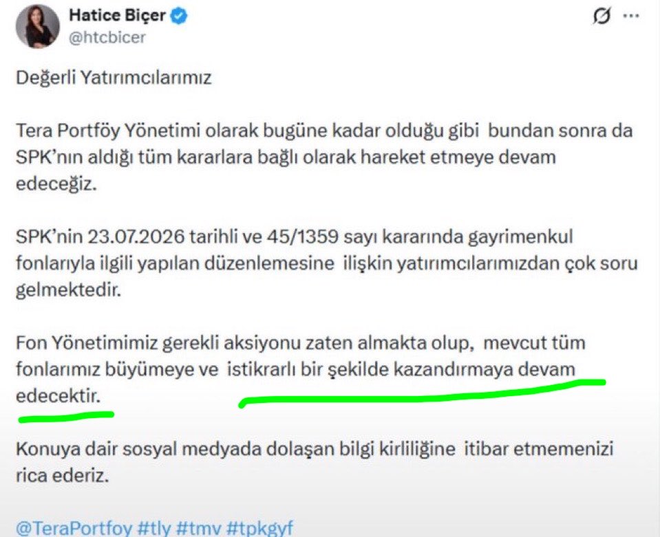 DolarHammali's tweet photo. İnşallah sosyal medya sorumlularınıda ters kelepçe görürüz.🙏

Yatırımcıyı kesin kazanç vaadi ile içeri çekip zarar ettirenler yargılansın 🐿️ https://t.co/6pWYCYRyBZ