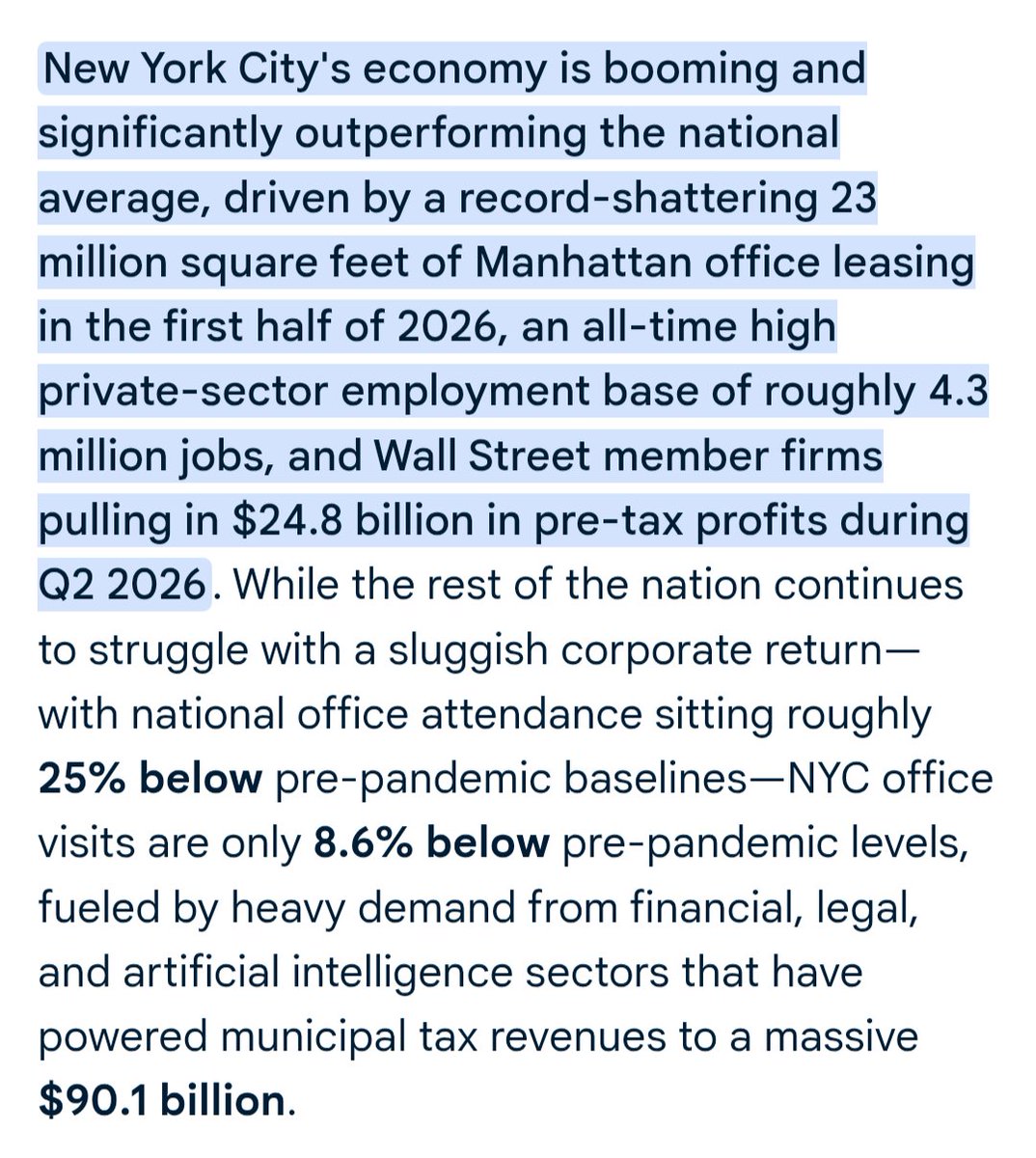 Workers_1st's tweet photo. @ed_Didiong @JustinWhang @NYCMayor @helloDCWP @LosDeliveristas The NYC economy is booming, which is really saying something, given that the rest of Pedo Trump's national economy sucks. https://t.co/UUFl0wM9Kr