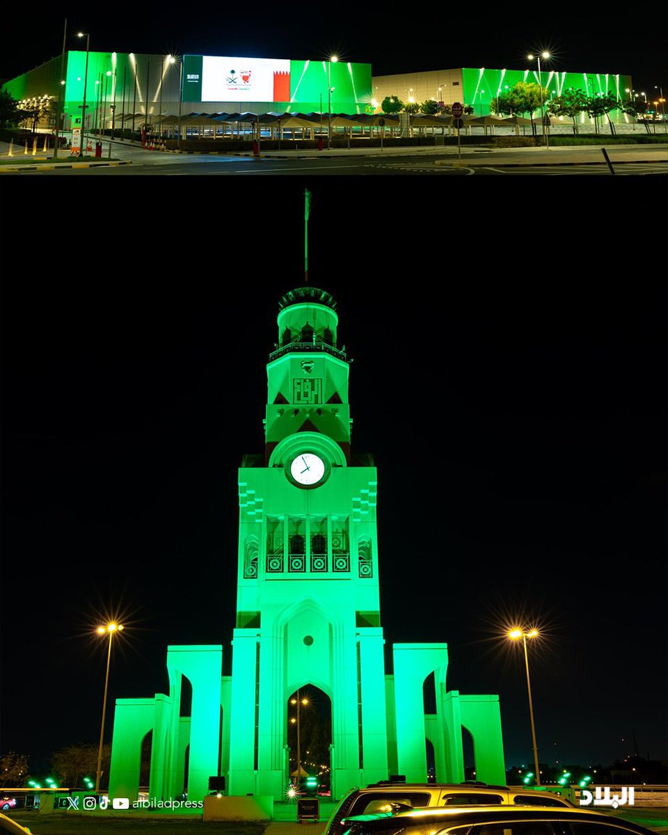 GhadaSabt's tweet photo. دامت فرحتنا وحدة 🇸🇦🇧🇭
المنامة تحتفل بالسعودية على طريقتها 💚

#اليوم_الوطني_السعودي_٩٦ https://t.co/FKdZWg959j