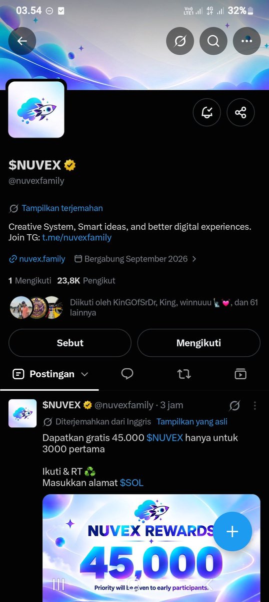 kiyanama4's tweet photo. @nuvexfamily b4raGtyAePPbx35BohMMif9sn4f5Ua52N9qYbuddngA https://t.co/yYVUzg6BXk