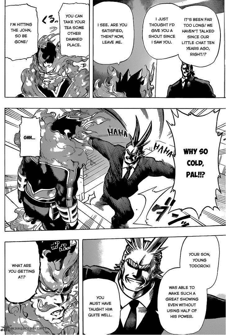 tymki55's tweet photo. took their rivalry seriously. but all might just stood there, talking about kids, trying to have a friendly chat. It felt like all his efforts were nothing but a joke to the man at the top.

embarrassingly childish.

with the perspective of his retirement, that was exactly how
-> https://t.co/4sDoqowijn