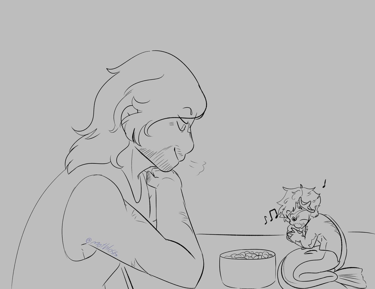 Mothloss05's tweet photo. Tiny mer!Grace snacking on some berries
#bloodymary #tinymergrace https://t.co/J2Ki9OZAcM