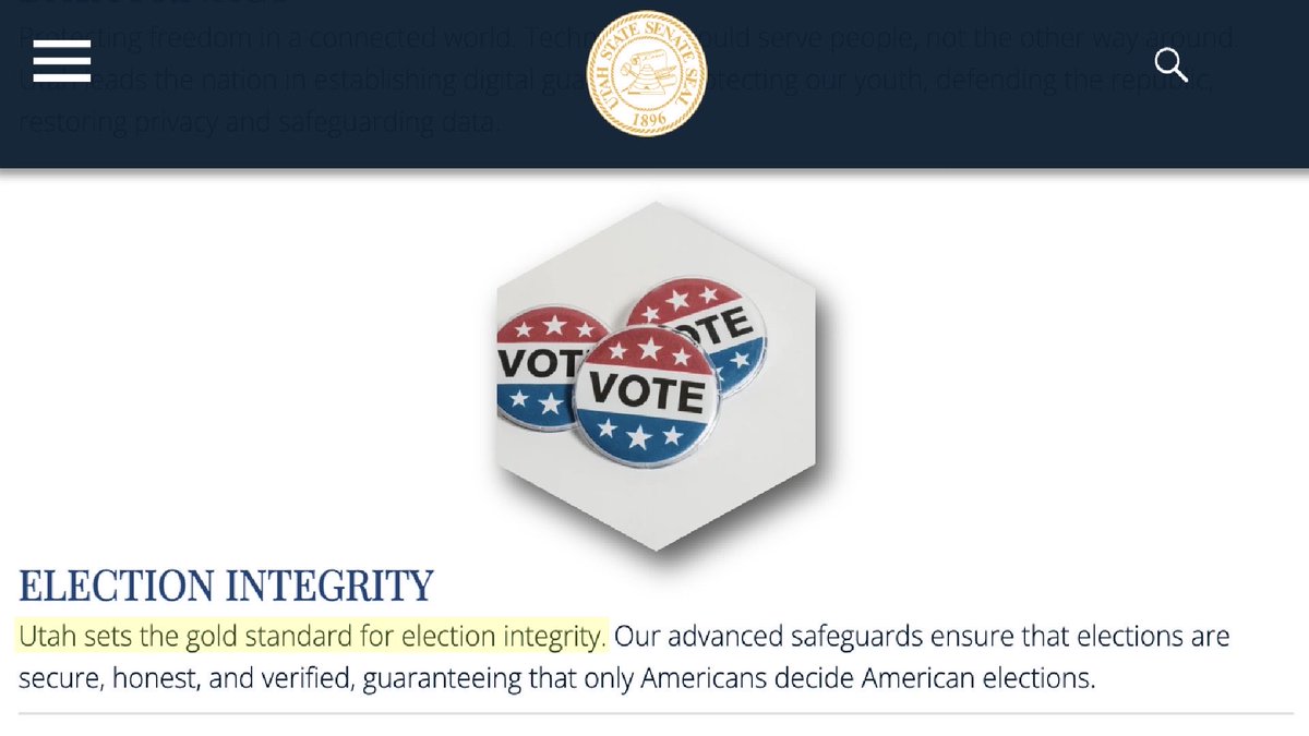 BigRockInsights's tweet photo. I don’t understand how this is possible… Everyone from Spencer Cox &amp; Deidre Henderson to KUTV &amp; the Deseret News assured me that Utah’s vote-by-mail was the best and most secure election system in the country? https://t.co/j7c7rjw2f5