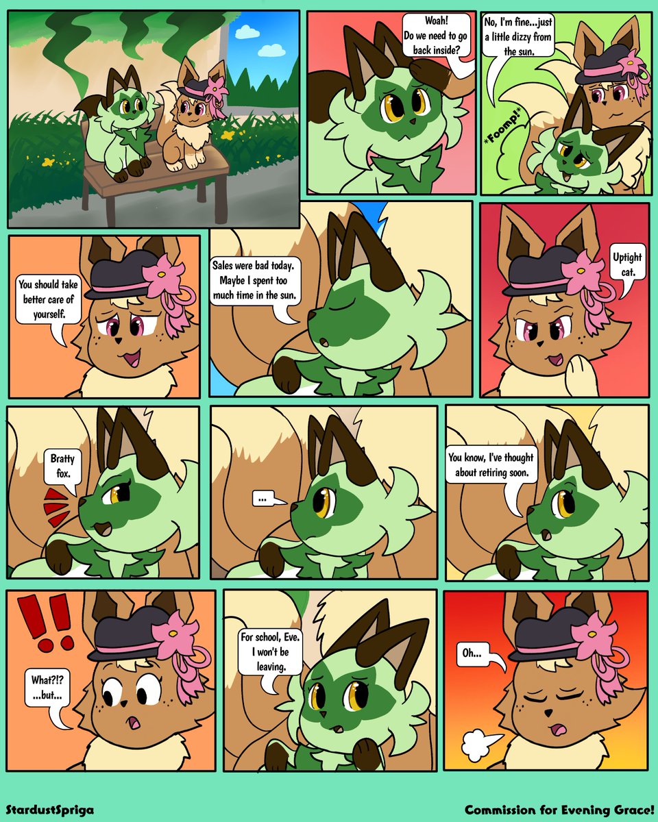 StardustSpriga's tweet photo. Comic page commission!

#art #commission https://t.co/uPFNdkPlPz