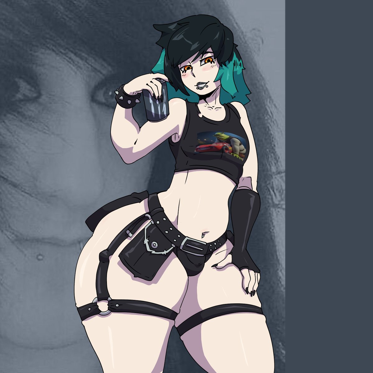 VosTheSlime's tweet photo. " Às vezes é bom mudar o estilo de vez em quando (tava escutando Linkin Park) "

Arte feita por: @Gustavo94020168 

#Vtuberart #digitalart #art #nsfw #femboy #Goth https://t.co/g5jcmT6rHL