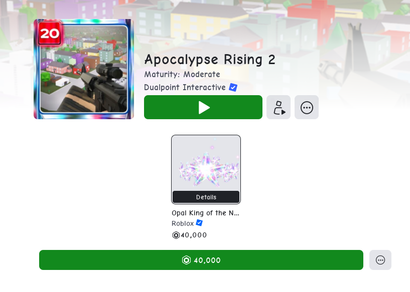 4Lulzy's tweet photo. Play &amp; buy buttons on the Roblox mobile and PC app are turning back to green on the Classic theme! You may have to update your Roblox to see them. https://t.co/p7DPKFQ8aG