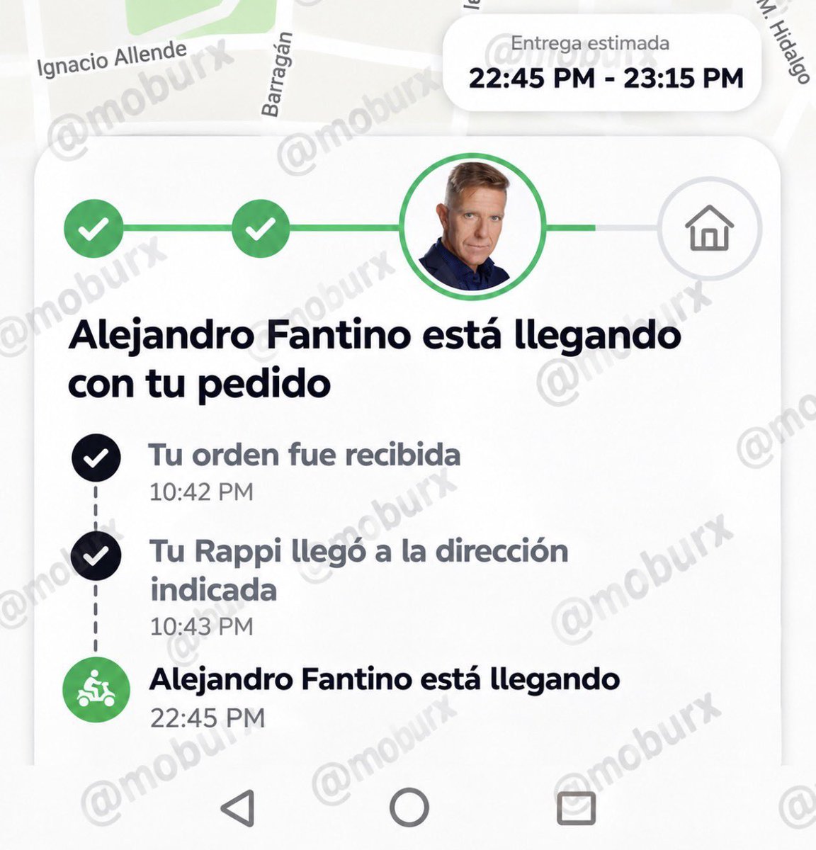 porqetendencias's tweet photo. “RAPPI”

Porque después de quedarse desempleado Alejandro Fantino tuvo que recurrir a repartir comida para llegar a fin de mes. https://t.co/9CsB2ZKGhy