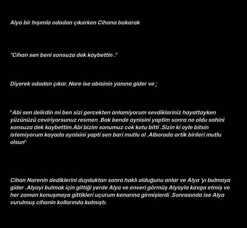llru_q's tweet photo. Alyanın vuruldugu Cihanın Alyayı affetmedigi için kahroldugu bir fic pisirdim afiyet olsun efendim 

Part 1 https://t.co/b5hafARPVa