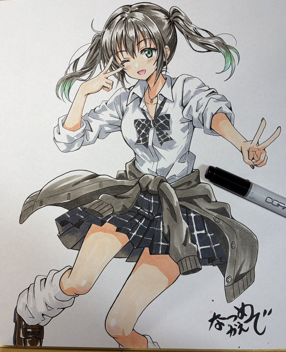 5STpuxWqcz5x03X's tweet photo. 侑ちゃんもギャルヶ咲 https://t.co/wngL8qwVv5