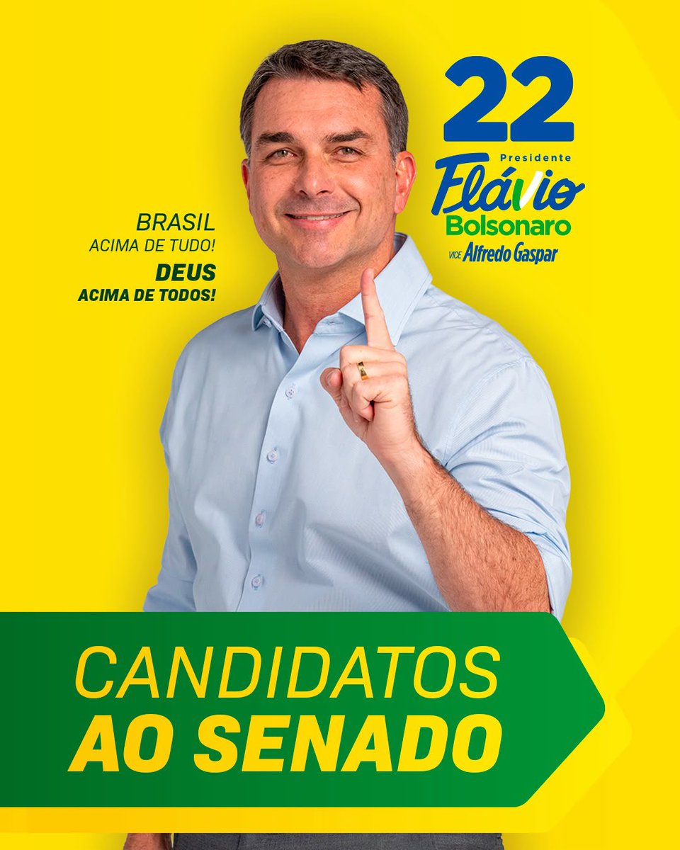 CarlosBolsonaro's tweet photo. Estes são os candidatos ao Senado que contam com o apoio da nossa família.

O Brasil precisa de um Senado forte, independente e comprometido com a Constituição, com a liberdade e com o equilíbrio entre os Poderes.

São nomes que caminham conosco nessa missão. 

Vamos Brasil.🇧🇷👍🏻

1/2