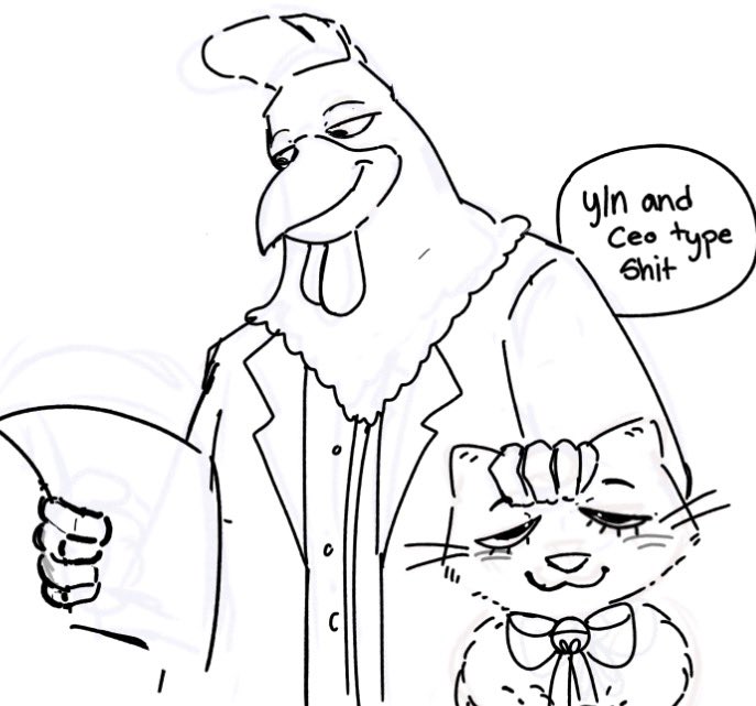 Insideabagel's tweet photo. Rosie acting like an actual cat #looneytunesoc #Foghornleghorn #CoyotevsAcme https://t.co/REgNcSOhbw