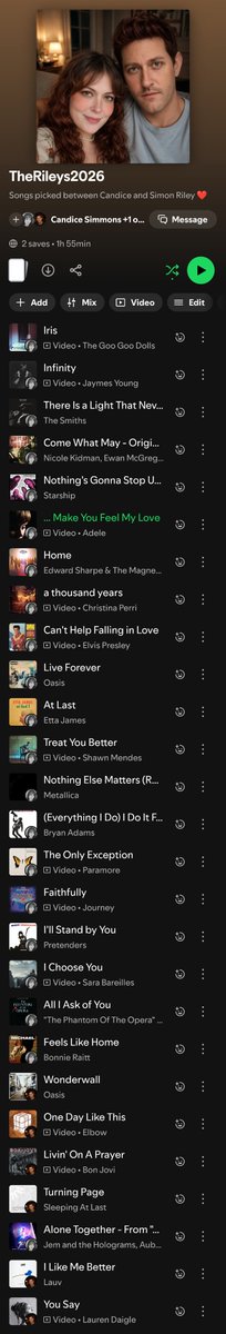 TheRileys2026's tweet photo. We have been working on our playlist together ❤️ @SimonRayRiley
@MrsRileyForever

Come take a listen!
https://t.co/5uT9CsDs4I https://t.co/oWbYnG8gIb