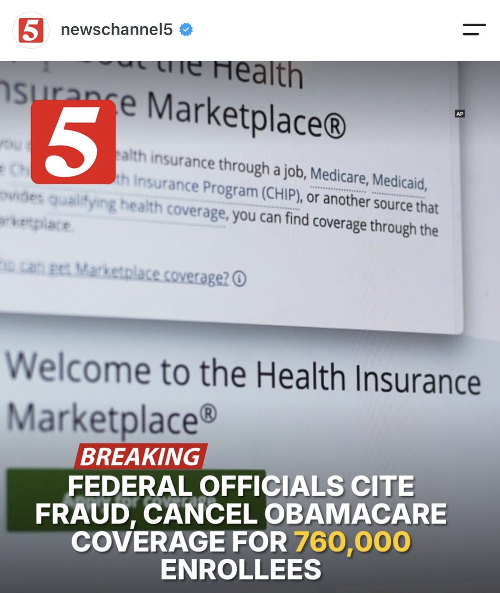 TheTNHoller's tweet photo. Do you trust the Trump regime to cancel health coverage for hundreds of thousands of people because they claim they couldn’t find them? We sure don’t. 

Prayers up for these folks who may find out they lost coverage after it’s too late. 

https://t.co/627elqzeUo https://t.co/3lyxH2ujx3