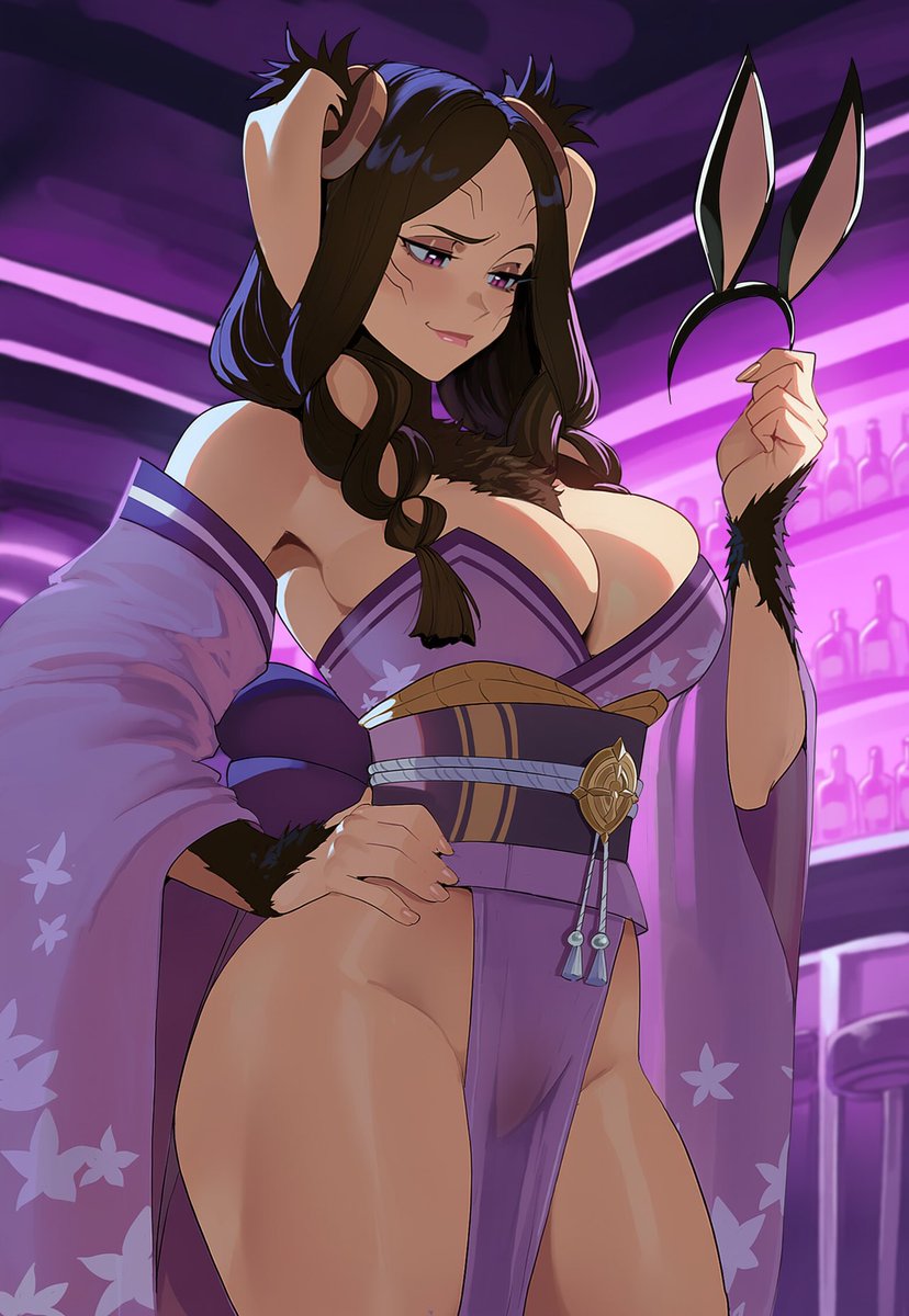 PyroKnightAI's tweet photo. Bunny-Tember Day 22 - Fire Emblem Pt. 2

Panne - Taguel Bunny
Baldr - Rabbit of Justice
Heimdalr - Accountant Bunny
Anna - Greedy Bunny

Enjoy~

#AI #AIart #NovelAI #FireEmblem #FireEmblemHeroes #BunnyGirl #PlayboyBunny https://t.co/UmALMAVdgE