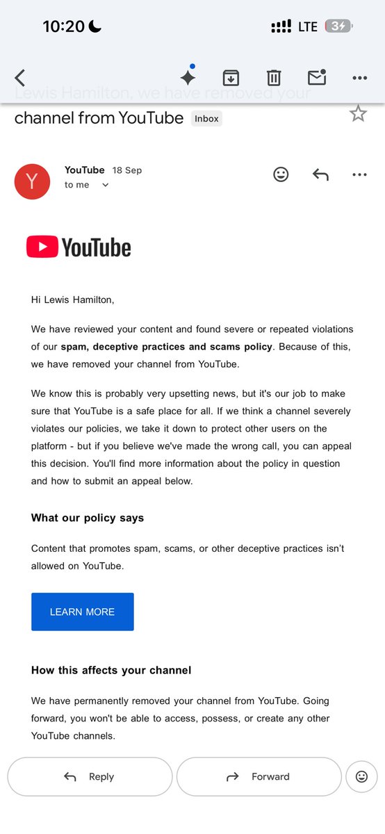 dex_tinnee's tweet photo. @TeamYouTube days have passed and I still haven’t gotten a Human to review my channel that was removed. I have appealed and I haven’t gotten a response. I would love if you attend to my account. Channel URL: https://t.co/aCsA4ijgRV  
Channel Name: DexStories-j8o
@YouTube https://t.co/caKdn3j4im