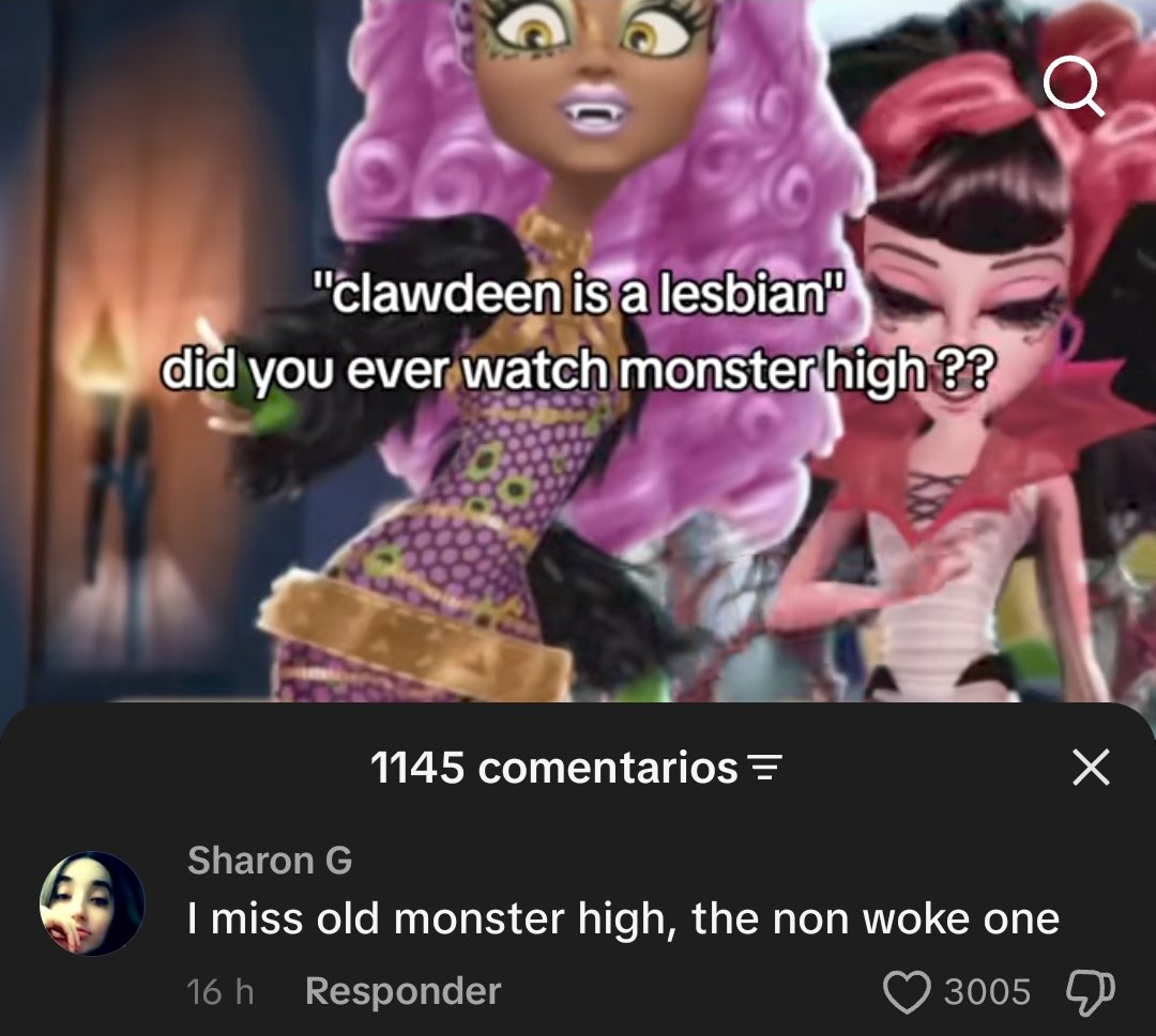 Nach0Blue's tweet photo. Wait till they find out the creator of Monster High is a gay man... https://t.co/Ryt59x548L