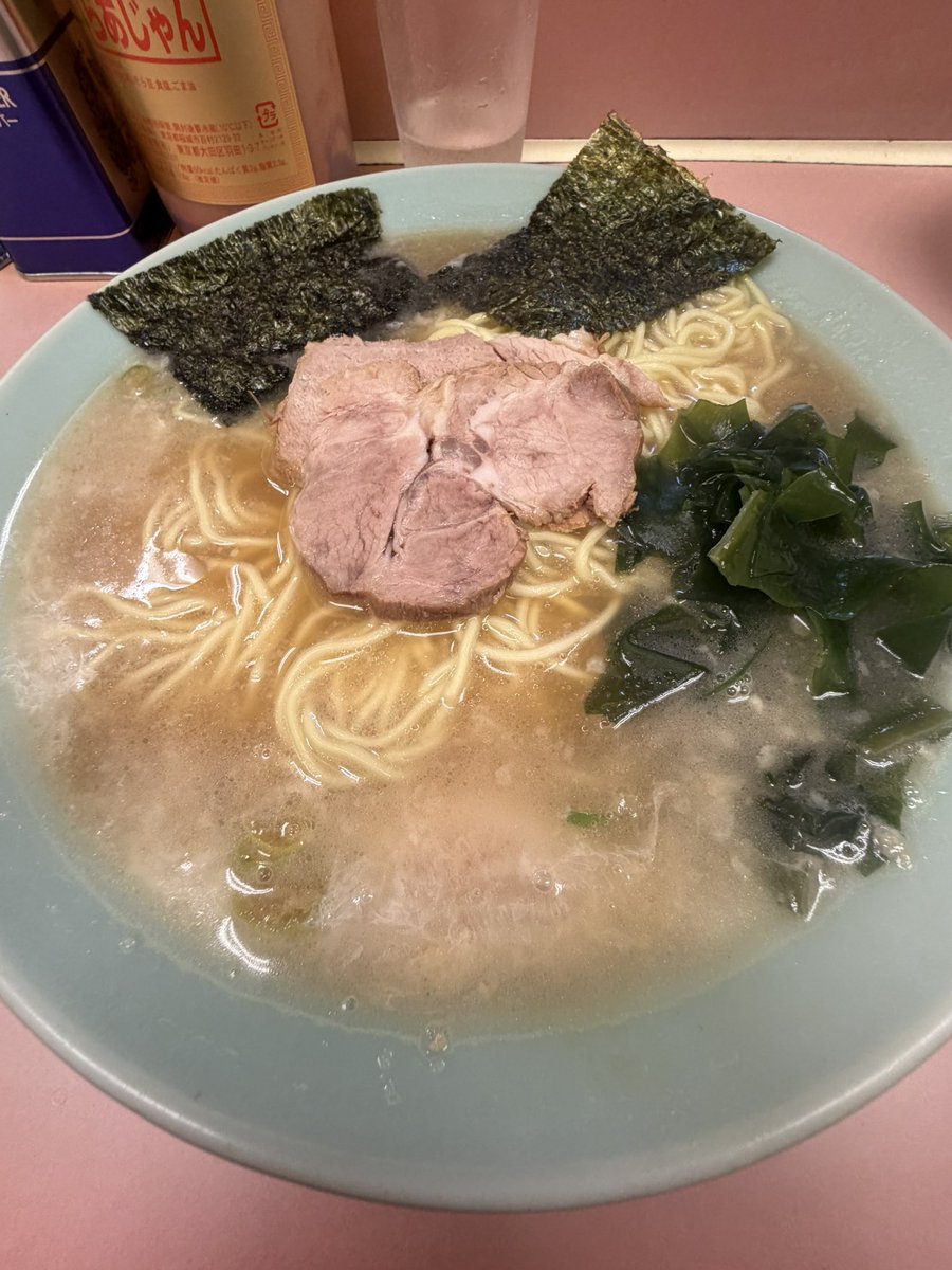 harada_tomohiro's tweet photo. 9/23 𝚆𝚎𝚍. 連休最終 早朝ﾗｰﾒﾝ
ﾗｰﾒﾝｼｮｯﾌﾟ椿 新奥多摩街道店
理恵ﾁｬﾝはやっと休日！
本日もPPで
ﾆｰｲﾁ+両方ﾅﾏﾀﾏ

#羽村 #小作台 #飯能 #ﾗｰﾒﾝｼｮｯﾌﾟ #新奥多摩街道店 #ﾗｰﾒﾝｼｮｯﾌﾟ愛好会 #ﾗｰﾒﾝｼｮｯﾌﾟ同好会 #多摩組 #ｲﾁｲﾁ #ﾗｰﾒﾝ #ﾈｷﾞﾗｲｽ https://t.co/CV50uvy6zB