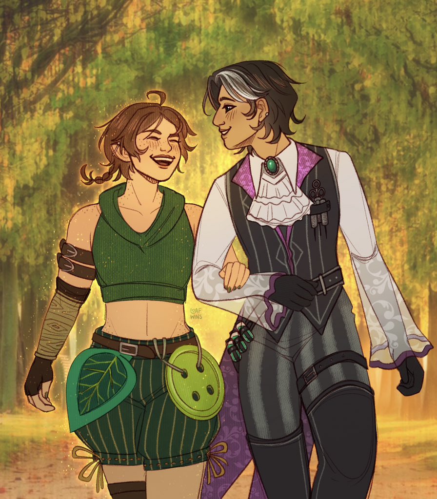 loafwins's tweet photo. 🖤💚 Walking the Miller’s Road 💚🖤

#criticalrole #criticalrolecampaign4
#occtistachonis #thimblecr https://t.co/FCi4xla3eh