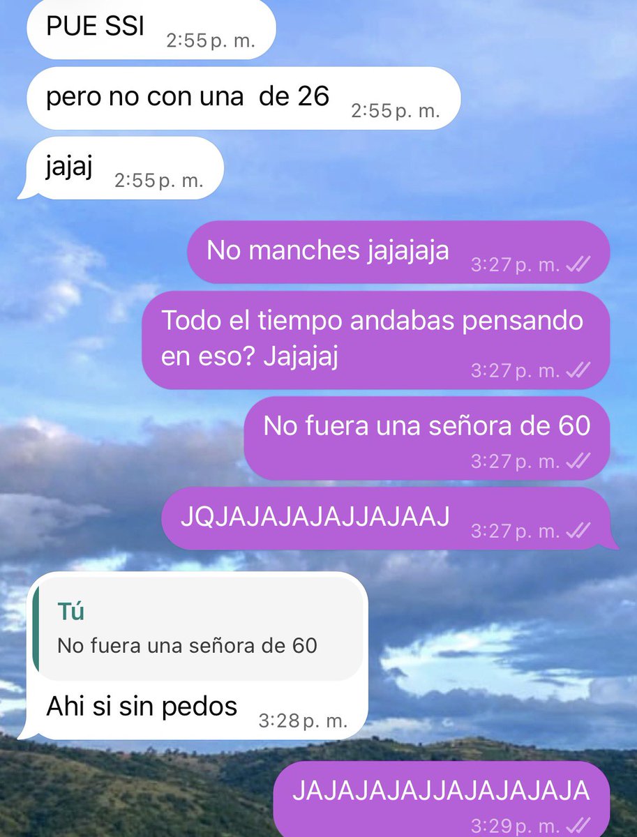 AlehRg29's tweet photo. Not me con un hombre mayor que yo JAJAJAJAJAJAJAJ https://t.co/mhstdLDvxn