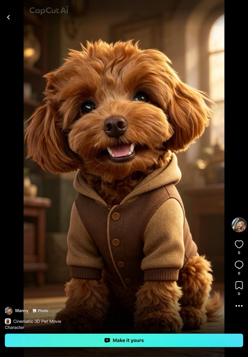 _dbmstudios's tweet photo. Style Your Pet!

Try out this ai template in CapCut 

 https://t.co/BHslj2pHq8 https://t.co/vvhXgCgpDF