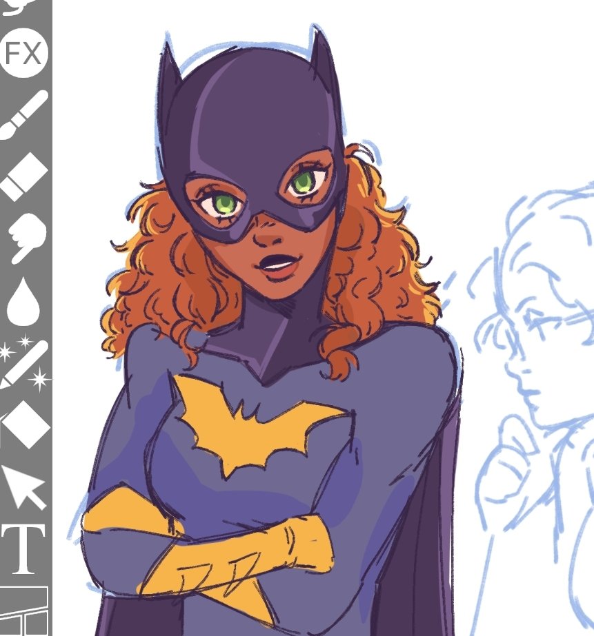 yuriifying's tweet photo. babs doodle ^^ #barbaragordon https://t.co/PKtW6HATea