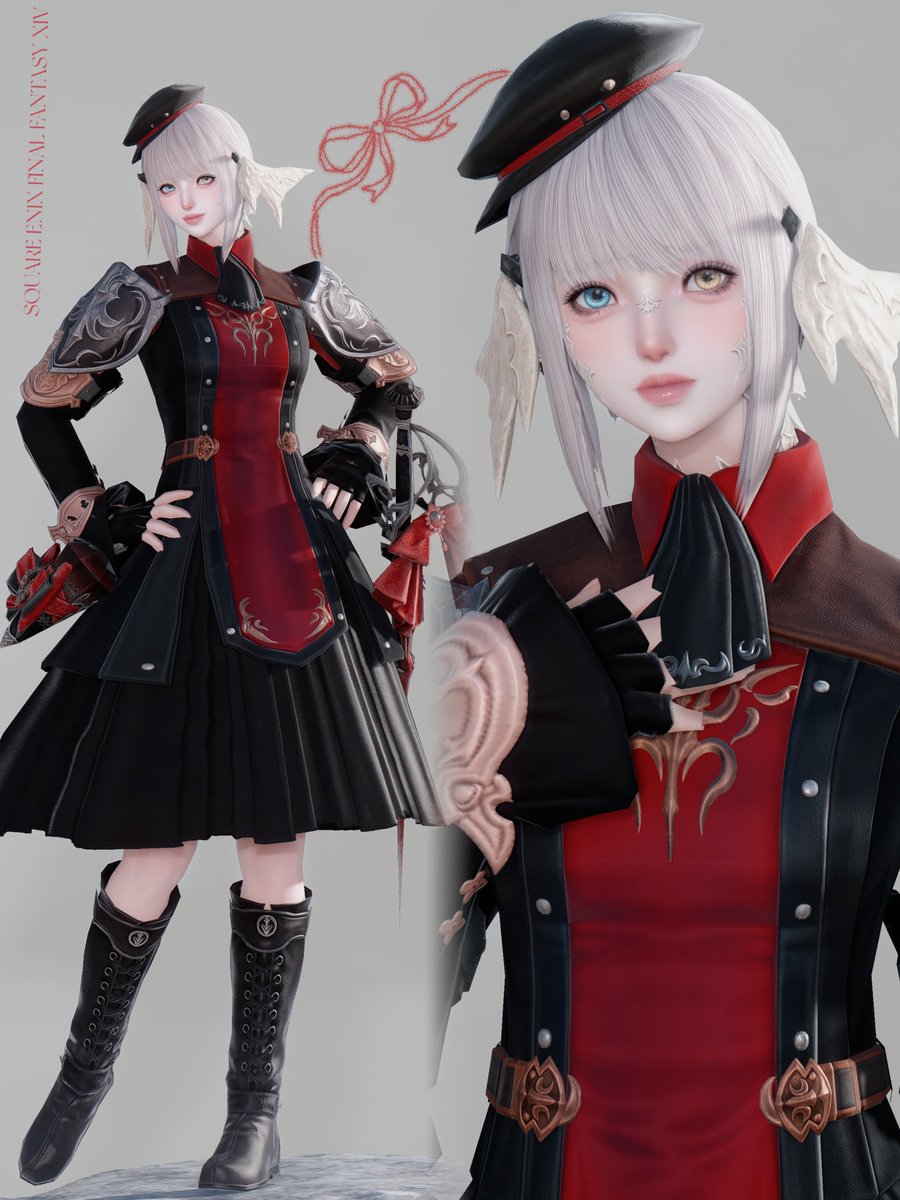 nornor0807's tweet photo. TLで見かけた服をFF14で再現してみました♠️

#ffxiv┊︎#ミラプリ┊︎#파판룩템 https://t.co/tFpk01lYBG