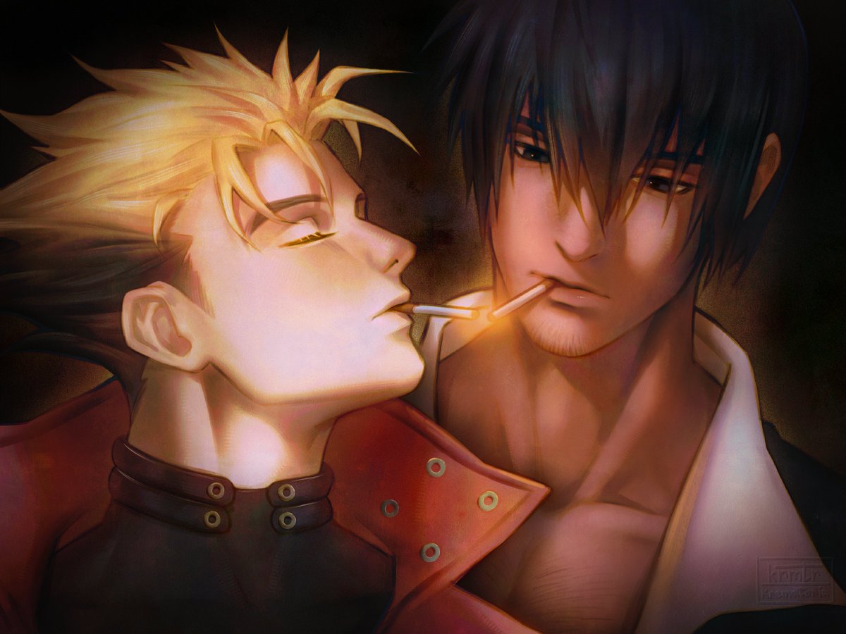 krmtr_'s tweet photo. Trigun x Ai no Kusabi
#vashwood https://t.co/Eq62AUYnVe