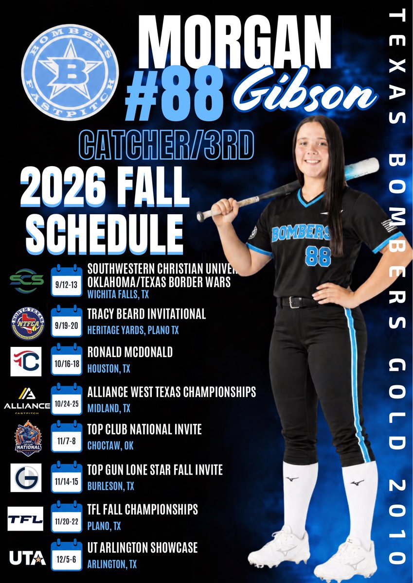 MoGibson2029's tweet photo. Fall Schedule Drop! Hope to see you at the fields! 
Tracy Beard Invitational is up next! https://t.co/fogfgjBB3K