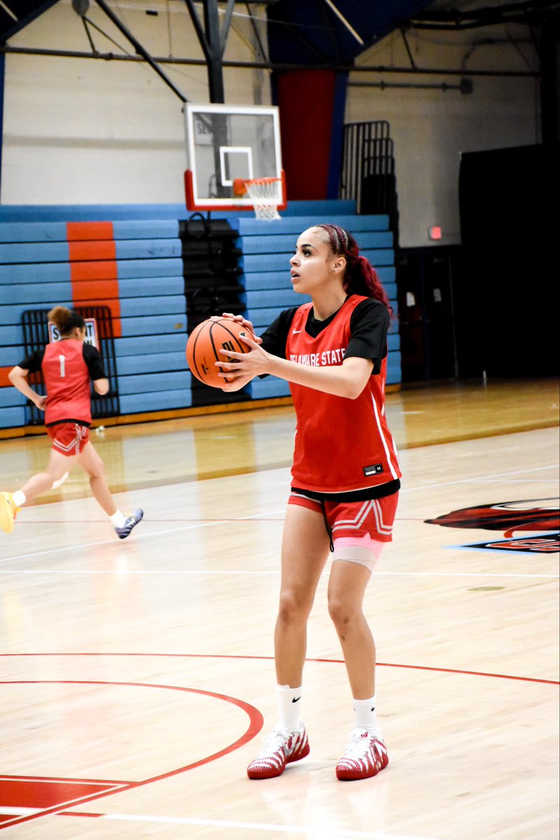 DelStateWBB's tweet photo. First day of official practice flicks ‼️⚔️

#DareToBe | #Unleashed https://t.co/AX9kPiL77G