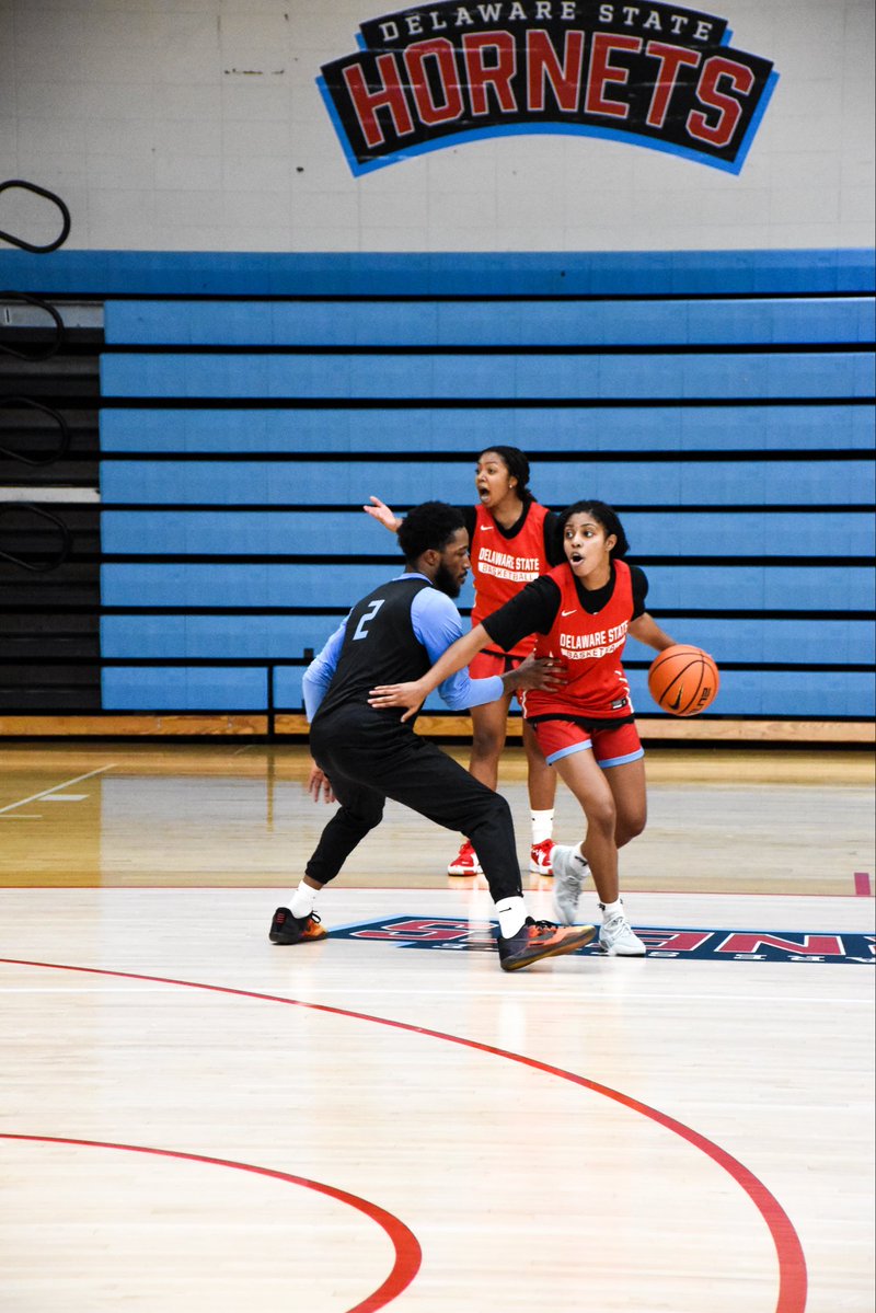 DelStateWBB's tweet photo. First day of official practice flicks ‼️⚔️

#DareToBe | #Unleashed https://t.co/AX9kPiL77G