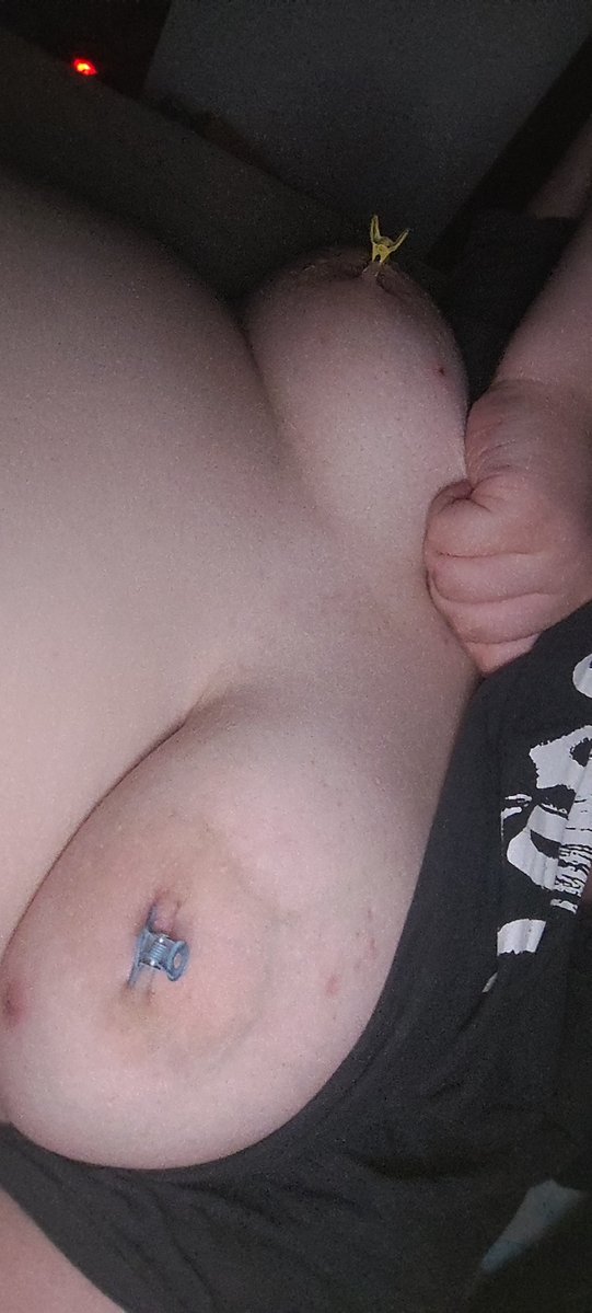 goonAlexc's tweet photo. Never used clips on my nipples but it hurts so good I love it I want to wear them every day all the time #tits #boobs #bbw #humiliation #misogyny #nsfwtwt #degradation #humiliationkink #rape #rapekink #cnc https://t.co/6VKygVymEb