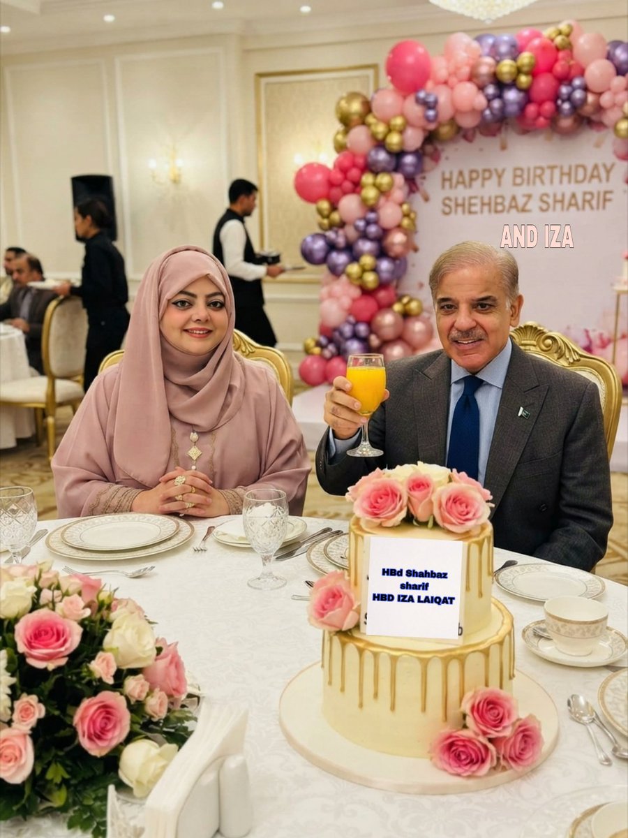 ArshadBabarMNS's tweet photo. #HappyBirthdayPMShehbaz 
#happyBrrthdayIzaLaiqat https://t.co/0YxqJlsvfK