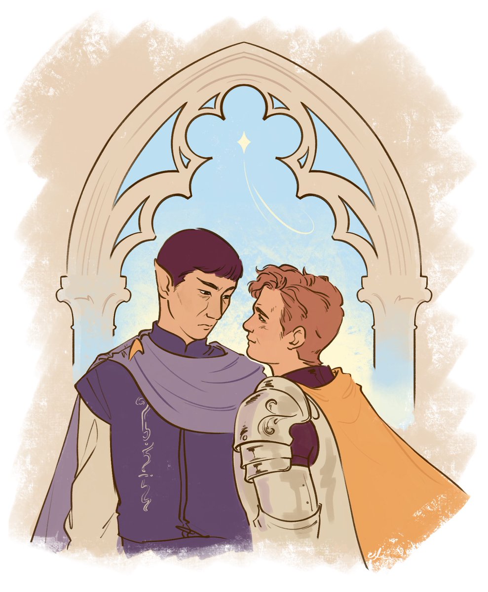 chilliesh_'s tweet photo. #spirk medieval au
not sure if i’ll render this yet https://t.co/vK6r0IOy5Y